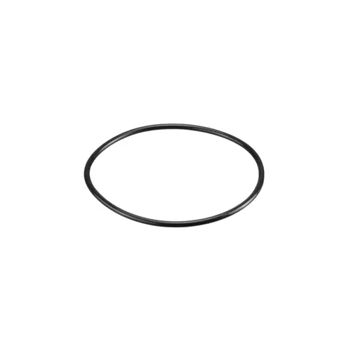 Oventrop O-Ring in zylindrischer Form, schwarzes Material, für die Montage von Filtertassen, auf weißem Hintergrund.
